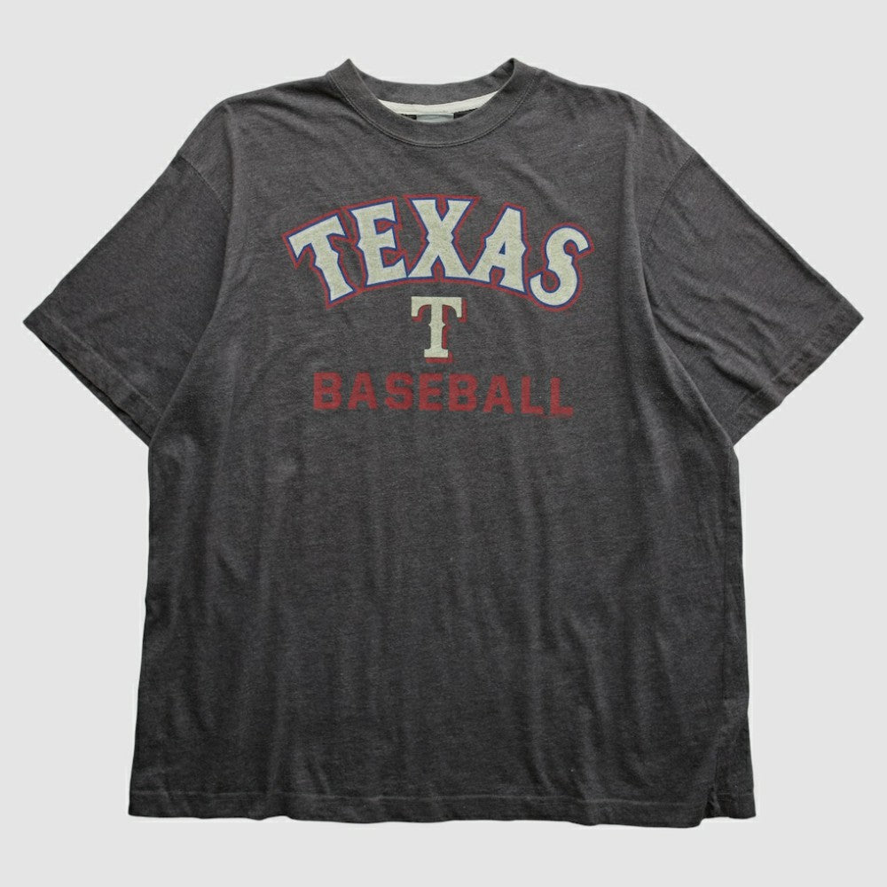 Texas Rangers MLB 2000s T-shirt - Dark Heather Gray - XVintage - Fanatics on Sale