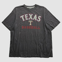 Texas Rangers MLB 2000s T-shirt - Dark Heather Gray - XVintage - Fanatics on Sale