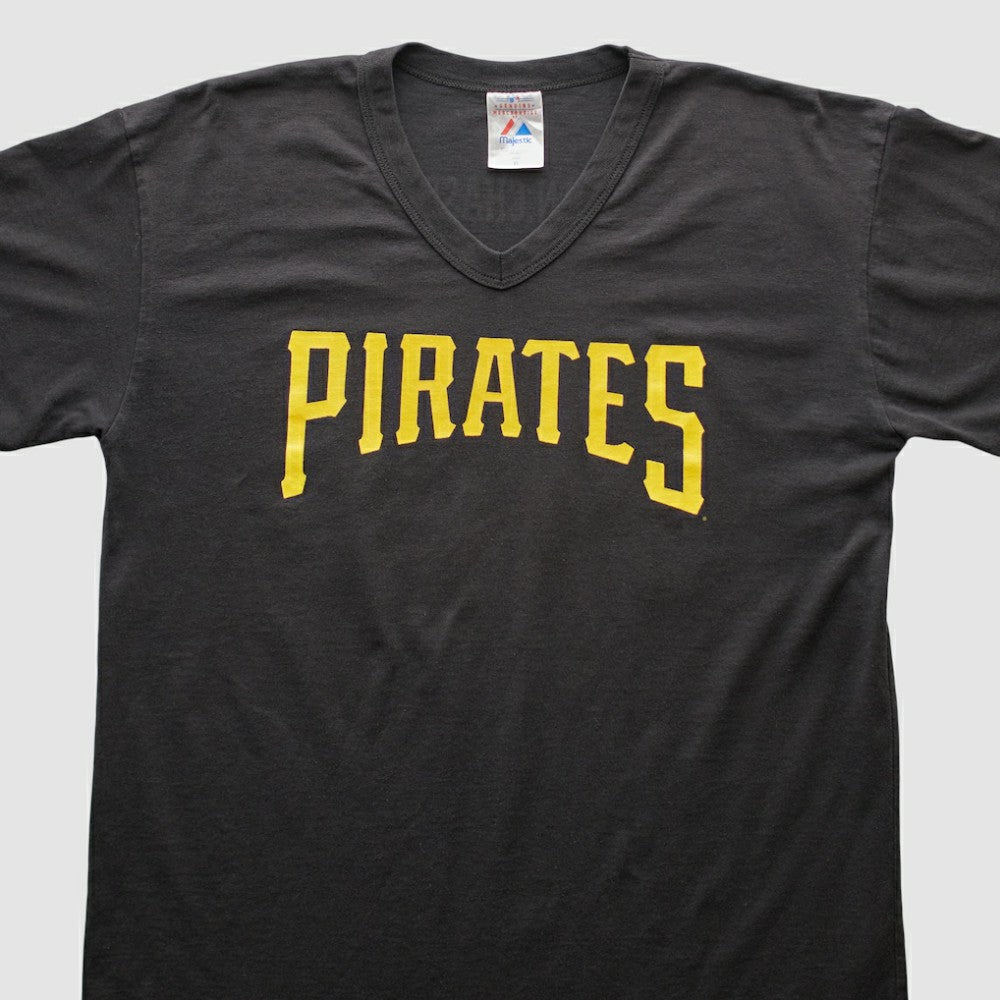 Pittsburgh Pirates Majestic 2000s T-shirt - Black - Vintage - Fanatics Sale