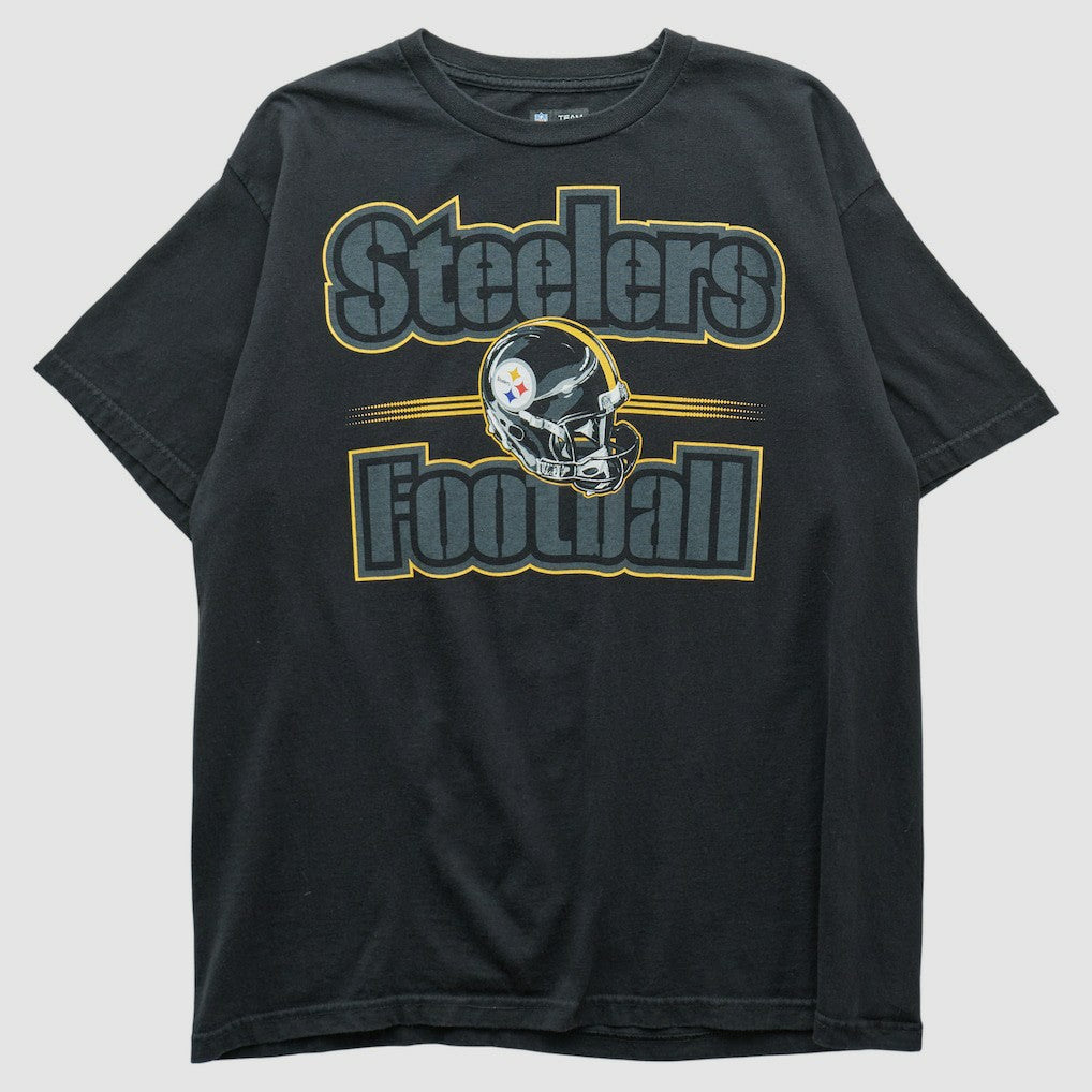 Fanatics Pittsburgh Steelers Team Edition Apparel 2010s T-shirt Black Vintage