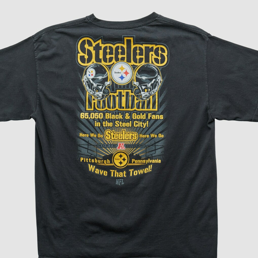 Fanatics Pittsburgh Steelers Team Edition Apparel 2010s T-shirt Black Vintage