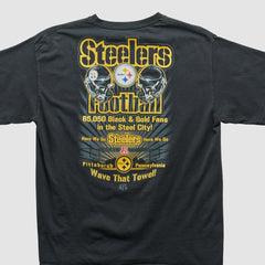 Fanatics Pittsburgh Steelers Team Edition Apparel 2010s T-shirt Black Vintage