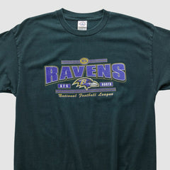 Fanatics Baltimore Ravens Delta 2000s T-shirt Green Vintage