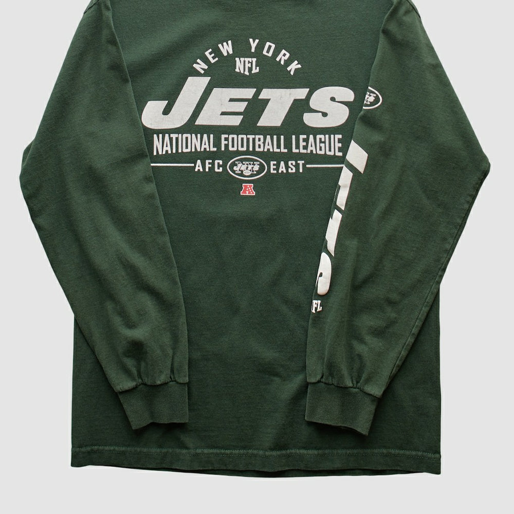 Fanatics New York Jets Team Edition Apparel 2010s Long Sleeve T-shirt Green Vintage