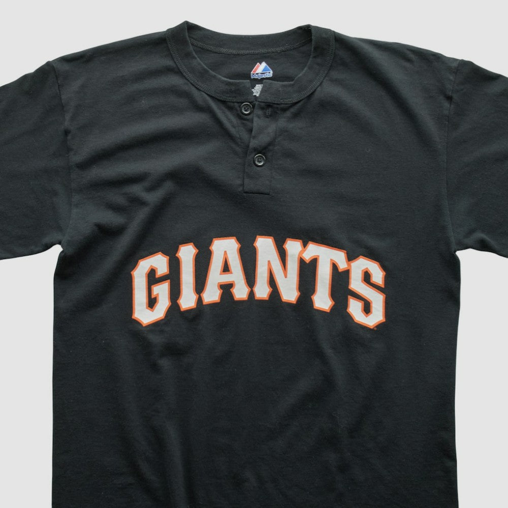 San Francisco Giants Majestic 2000s T-shirt - Black - Vintage - Fanatics Discount