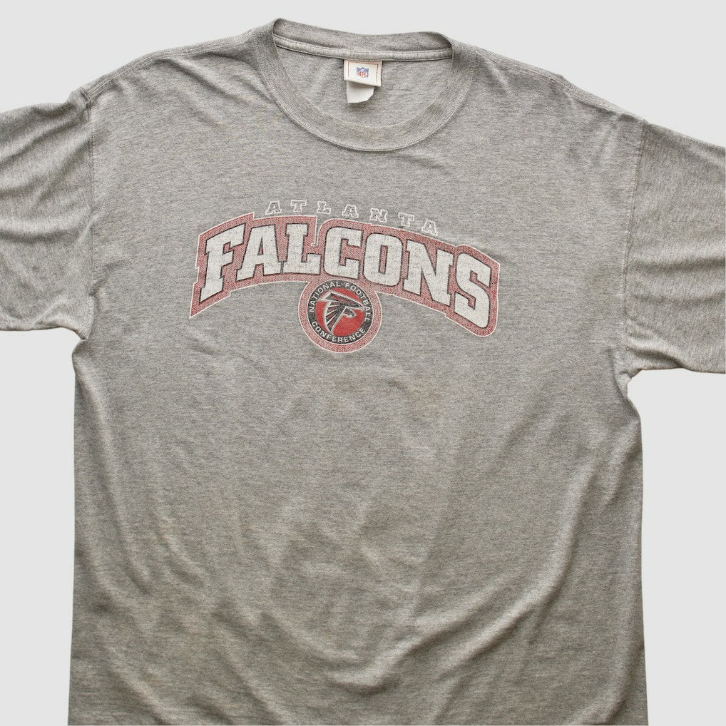 Fanatics Atlanta Falcons NFL 2000s T-shirt Heather Gray Vintage