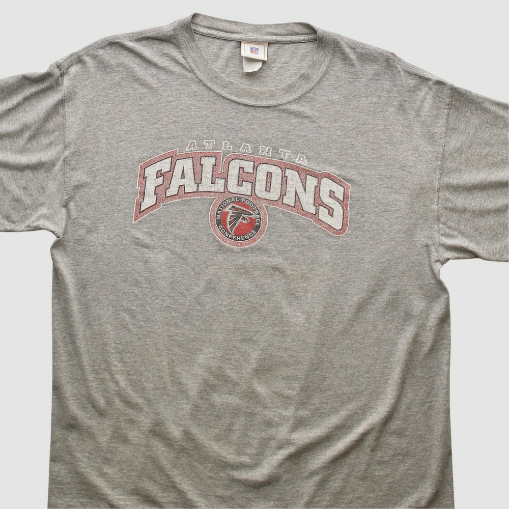 Fanatics Atlanta Falcons NFL 2000s T-shirt Heather Gray Vintage