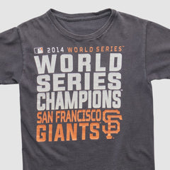 San Francisco Giants 2014 T-shirt - Charcoal - XXVintage - Fanatics Online