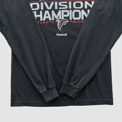 Fanatics Atlanta Falcons Reebok 2010 Long Sleeve T-shirt Black Vintage