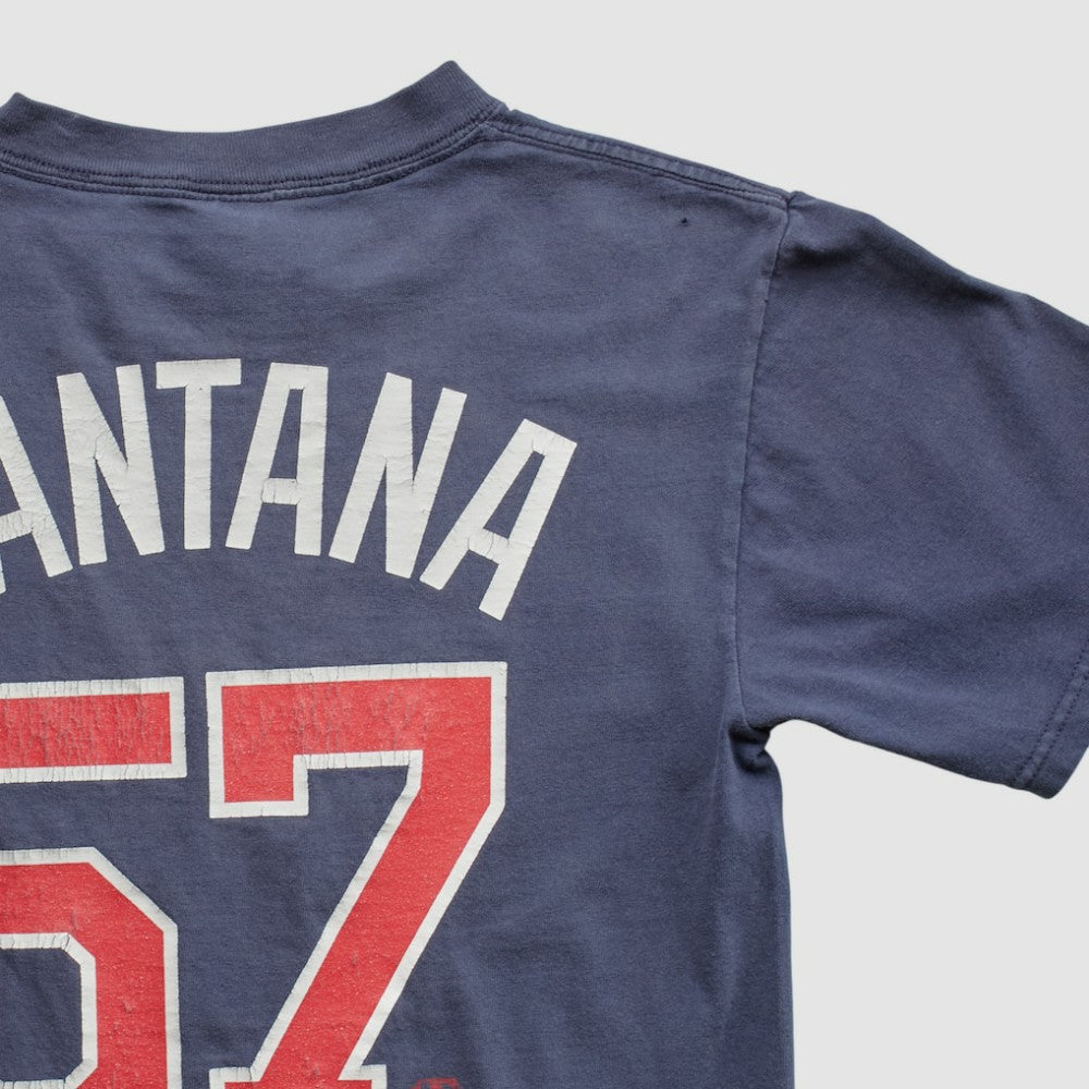Minnesota Twins Majestic 2000s T-shirt - Navy - Vintage - Fanatics on Sale