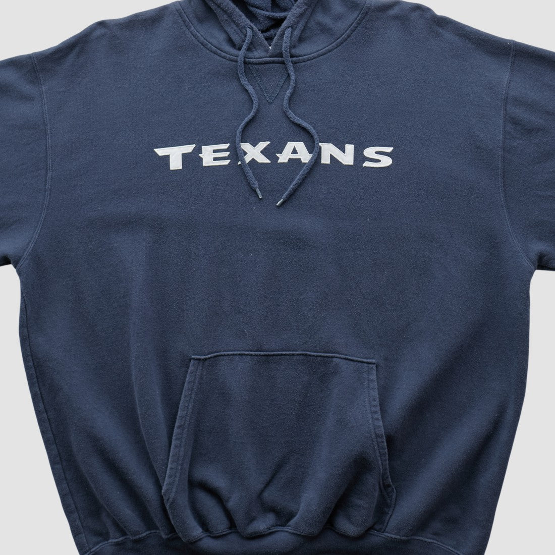 Fanatics Houston Texans NFL 2010s Hooded Pullover Sweatshirt Navy Vintage