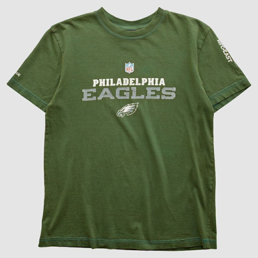 Fanatics Philadelphia Eagles Reebok 2000s T-shirt Green Vintage