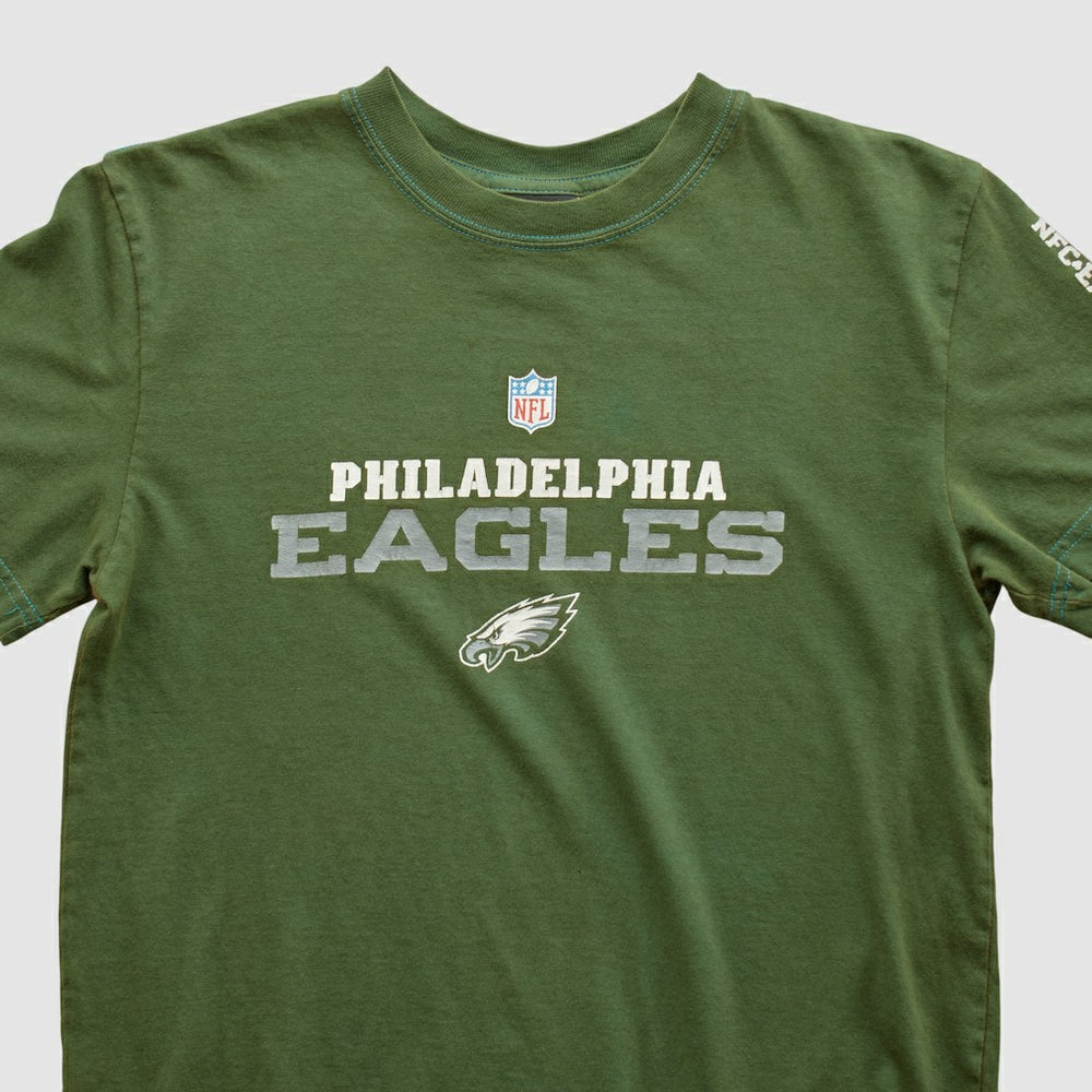 Fanatics Philadelphia Eagles Reebok 2000s T-shirt Green Vintage