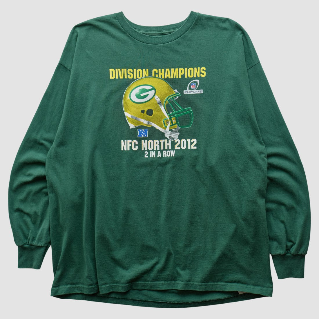Fanatics Green Bay Packers Team Edition Apparel 2012 Long Sleeve T-shirt Green Vintage