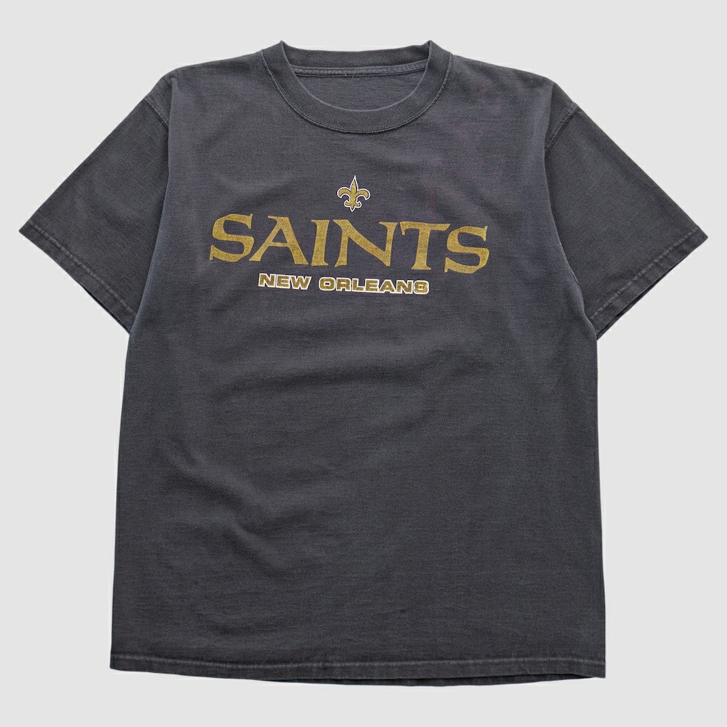 Fanatics New Orleans Saints 2000s T-shirt Charcoal Vintage