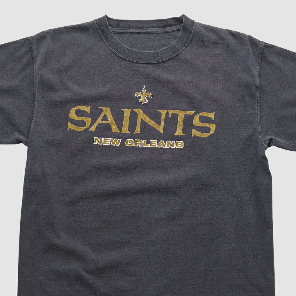 Fanatics New Orleans Saints 2000s T-shirt Charcoal Vintage