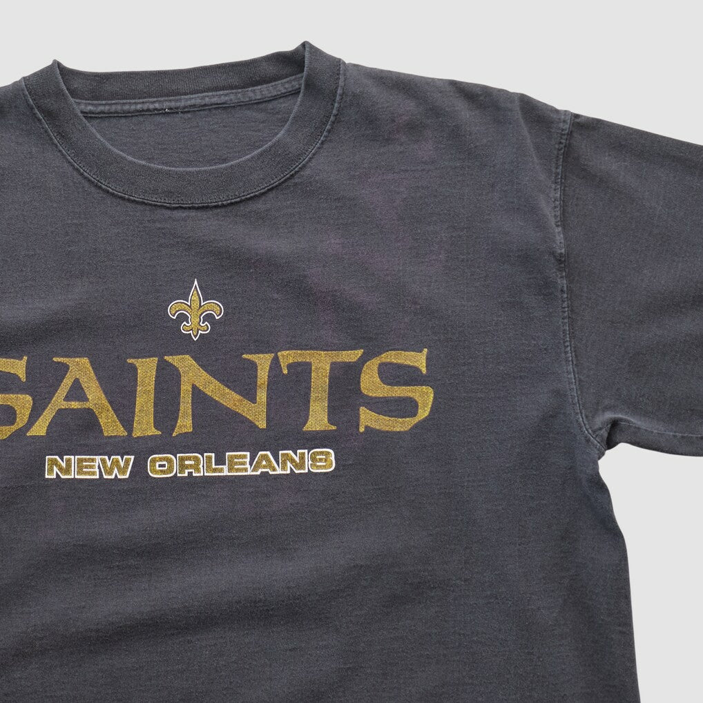 Fanatics New Orleans Saints 2000s T-shirt Charcoal Vintage
