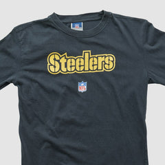 Fanatics Pittsburgh Steelers Reebok 2000s Long Sleeve T-shirt Black Vintage