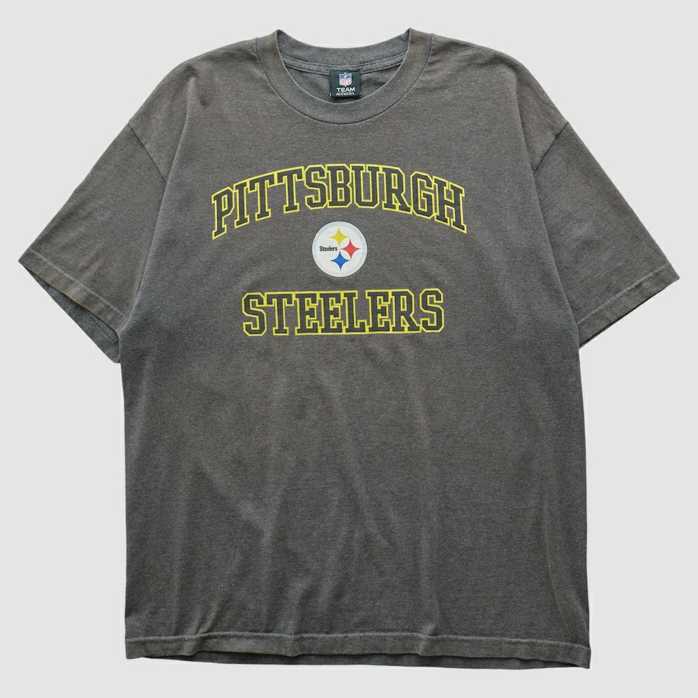 Fanatics Pittsburgh Steelers NFL 2010s T-shirt Dark Heather Gray Vintage