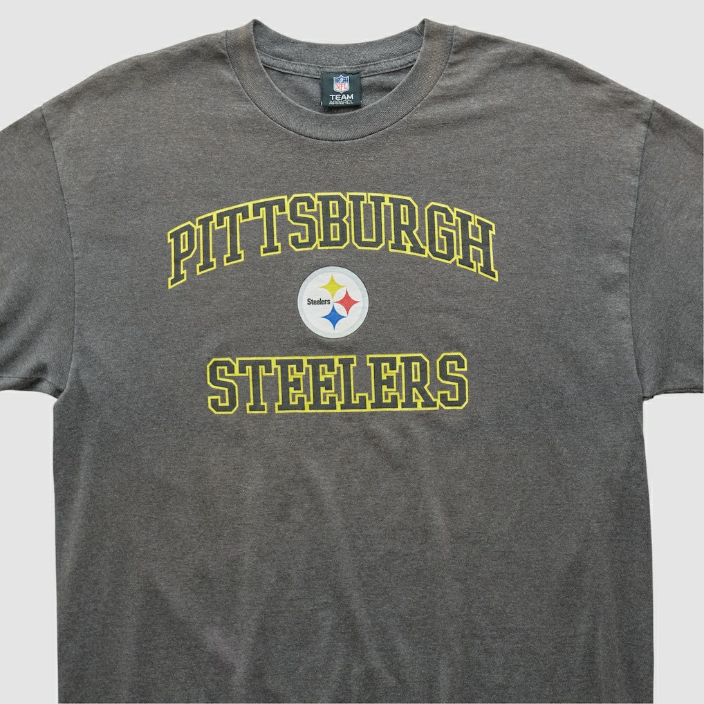 Fanatics Pittsburgh Steelers NFL 2010s T-shirt Dark Heather Gray Vintage