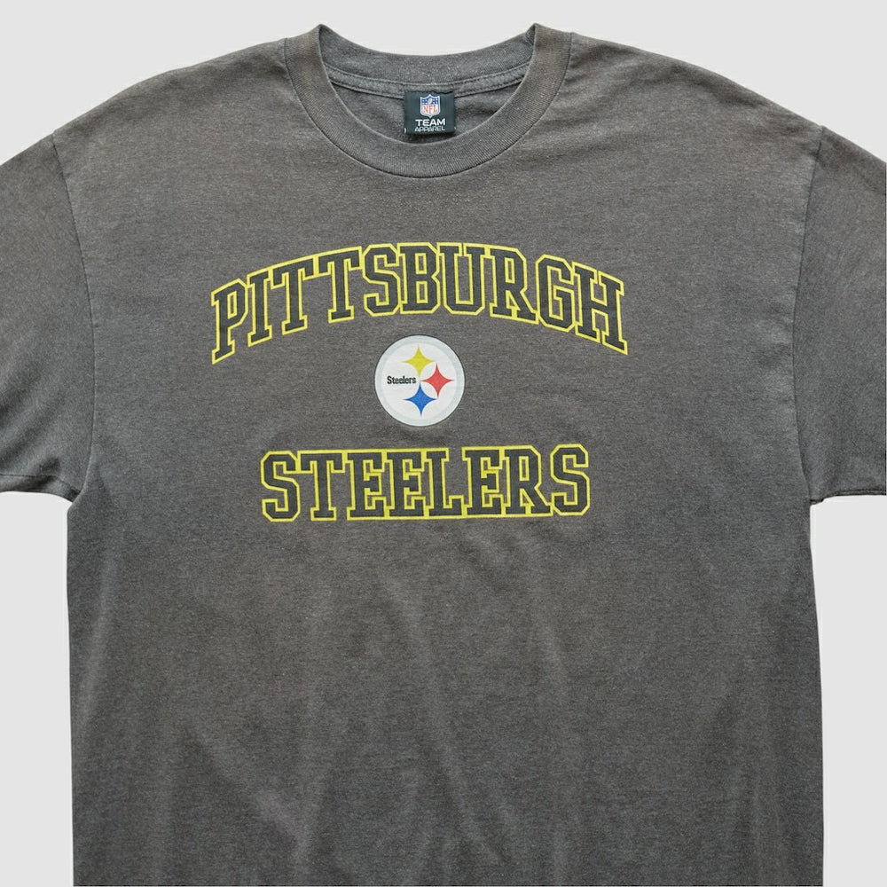 Fanatics Pittsburgh Steelers NFL 2010s T-shirt Dark Heather Gray Vintage