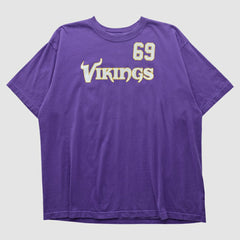 Fanatics Minnesota Vikings Reebok 2000s T-shirt Purple Vintage