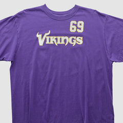 Fanatics Minnesota Vikings Reebok 2000s T-shirt Purple Vintage