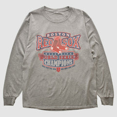Boston Red Sox 2013 Long Sleeve T-shirt - Heather Gray - Vintage - Fanatics Online