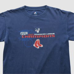 Boston Red Sox Majestic 2007 T-shirt - Navy - Vintage - Fanatics Sale