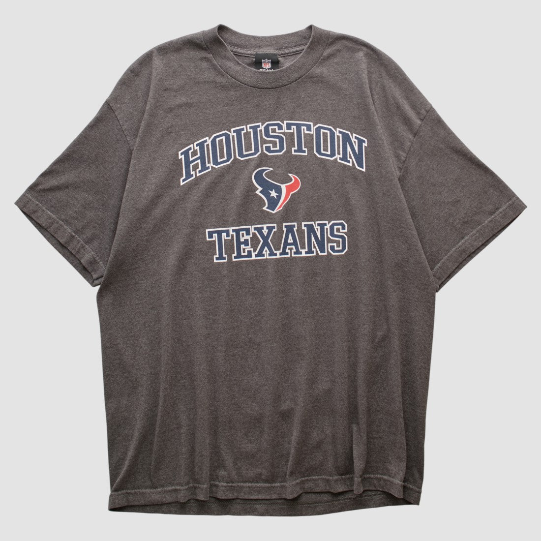 Fanatics Houston Texans NFL 2010s T-shirt Dark Heather Gray Vintage