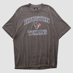 Fanatics Houston Texans NFL 2010s T-shirt Dark Heather Gray Vintage