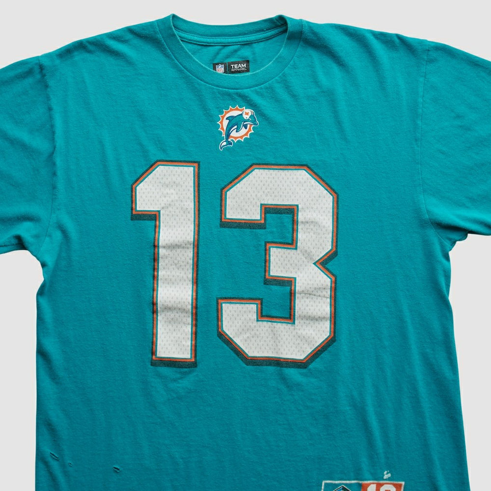 Fanatics Miami Dolphins Team Edition Apparel 2000s T-shirt Teal Vintage