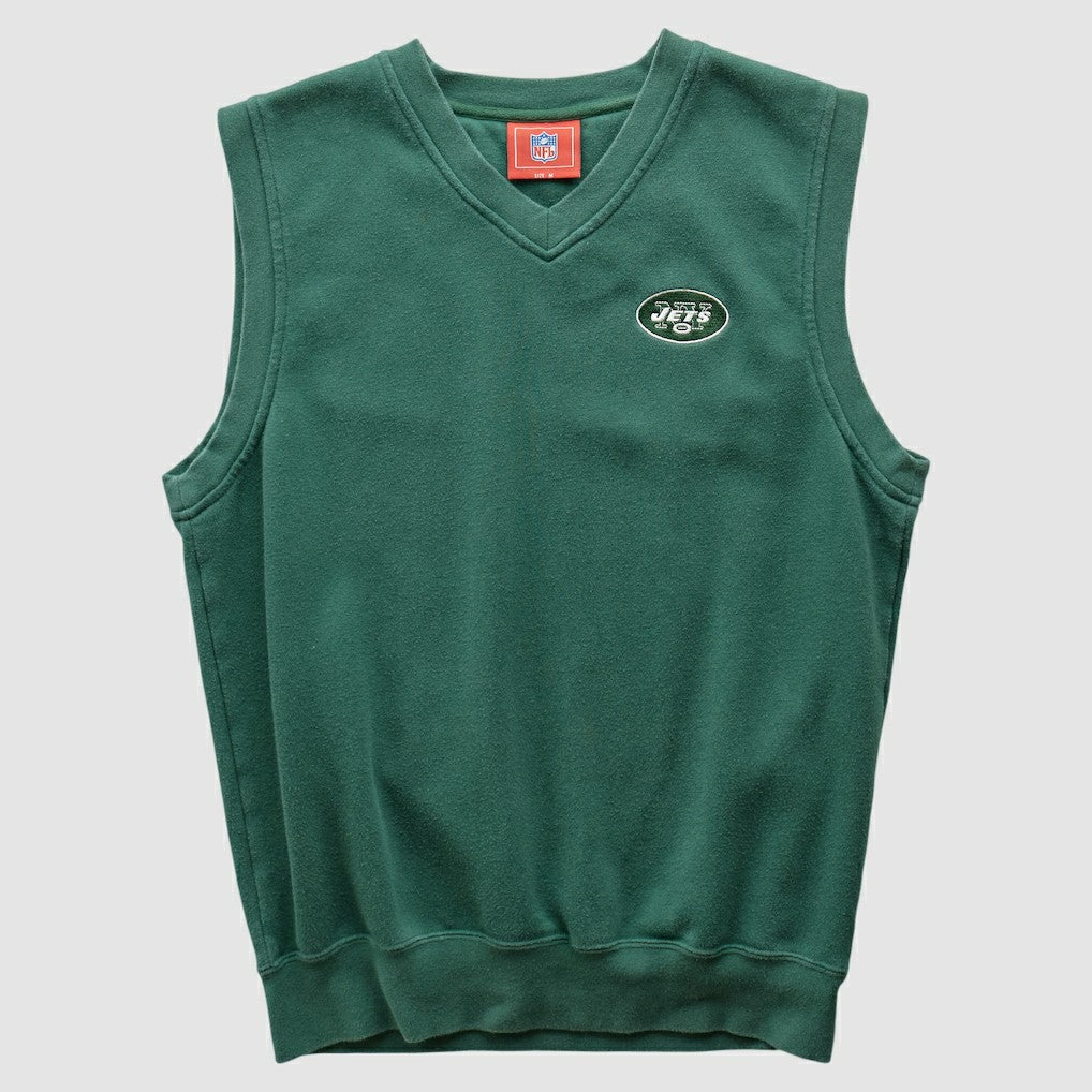 Fanatics New York Jets NFL 2000s Pullover Sweatshirt Green Vintage
