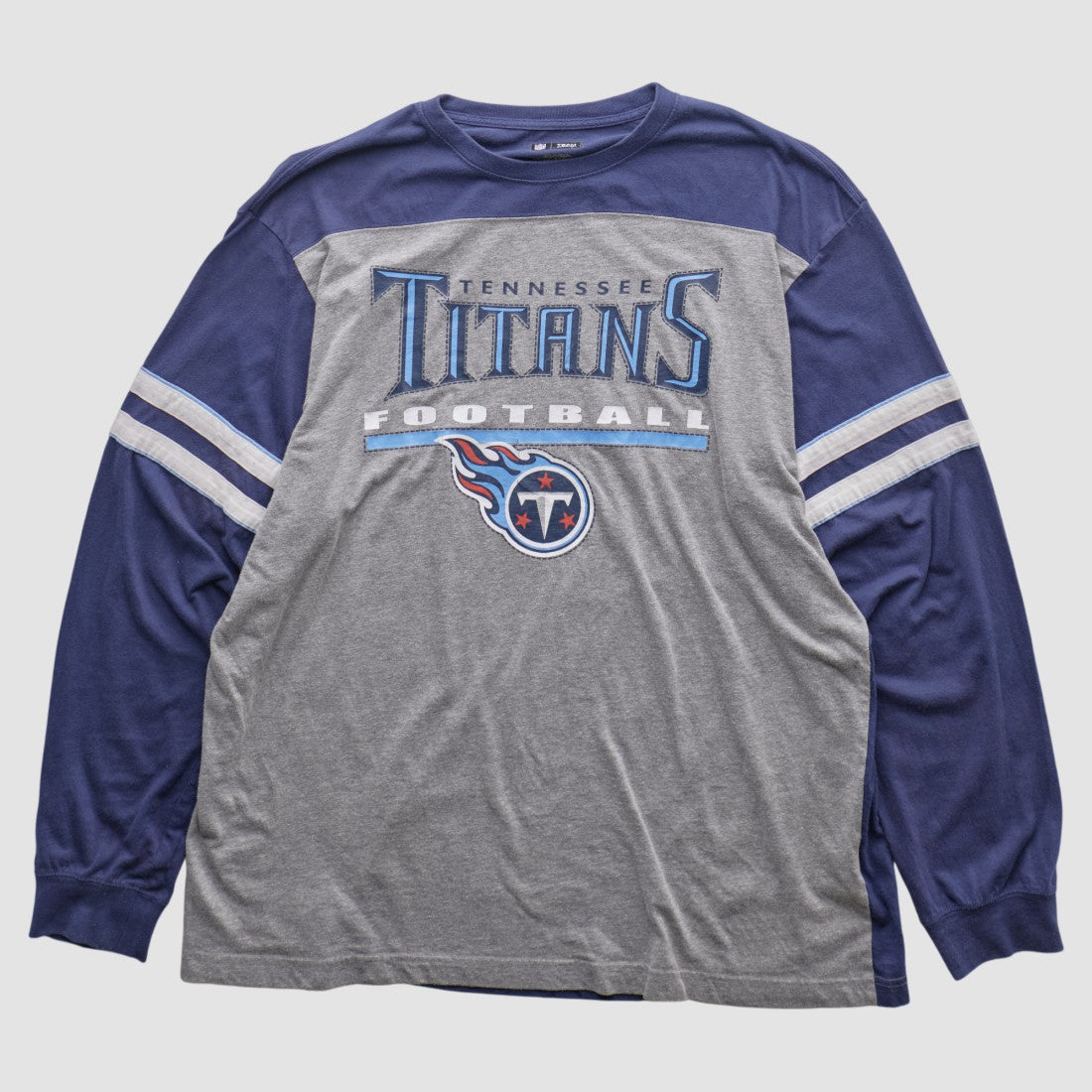 Fanatics Tennessee Titans 2010s Long Sleeve T-shirt Navy Vintage