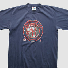 Boston Red Sox Majestic 2000s T-shirt - Navy - Vintage - Fanatics Sale