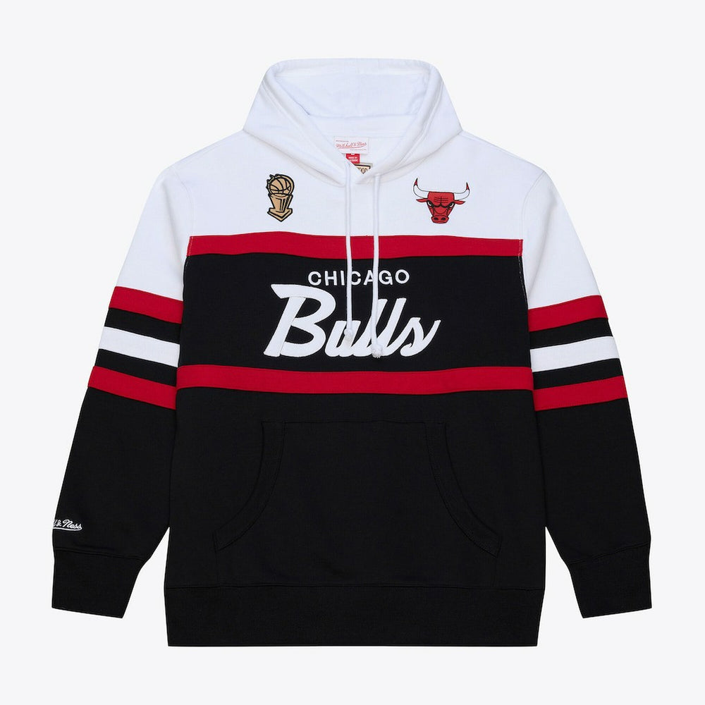 Chicago Bulls Head Coach Hoodie Black | Mitchell & Ness Lifestyle