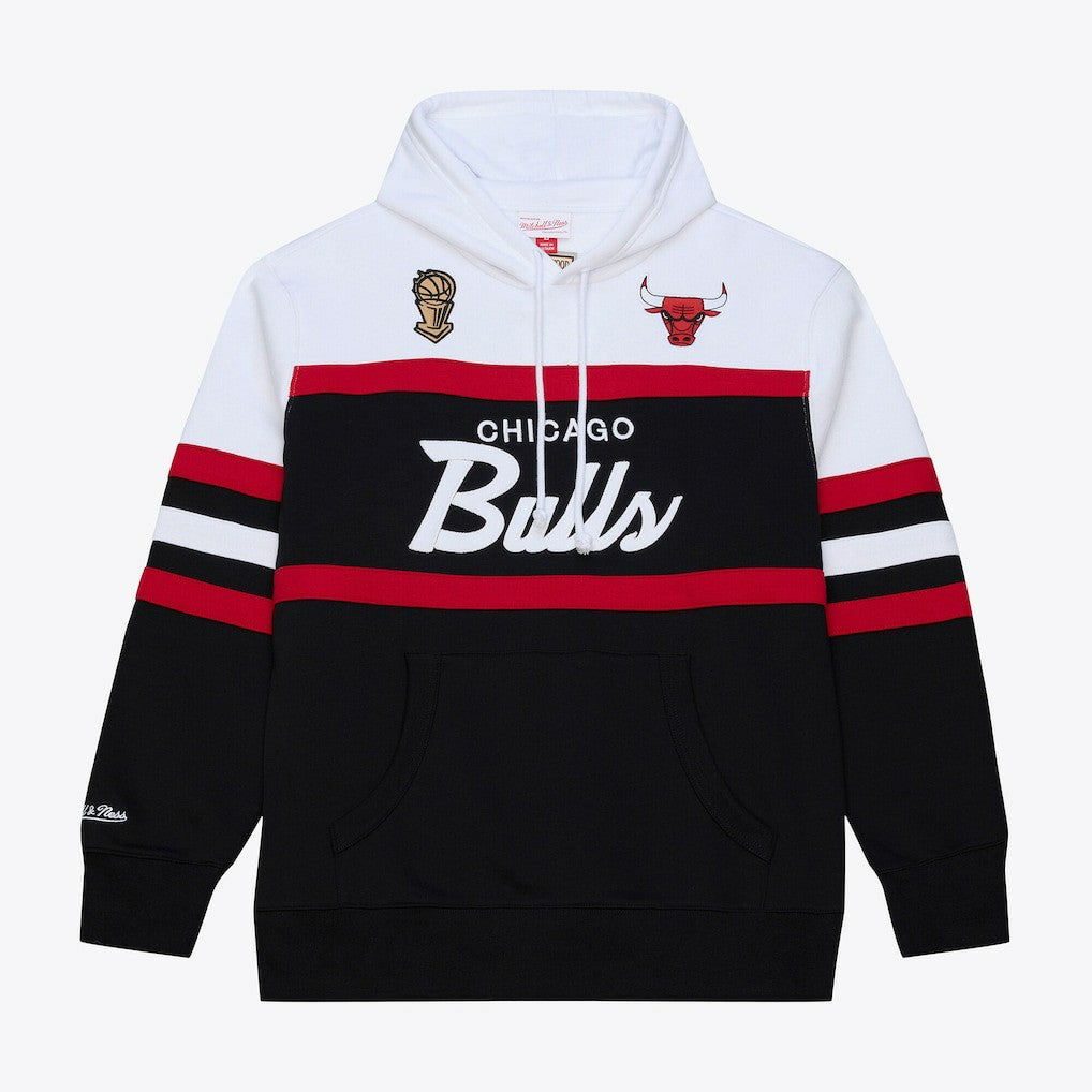 Chicago Bulls Head Coach Hoodie Black | Mitchell & Ness Lifestyle