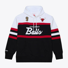 Chicago Bulls Head Coach Hoodie Black | Mitchell & Ness Lifestyle