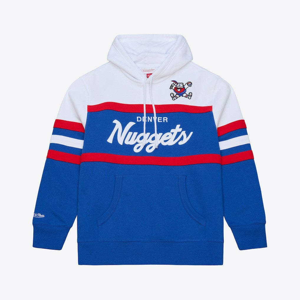 Denver Nuggets Head Coach Hoodie for sale Royal | Mitchell & Ness Near Me