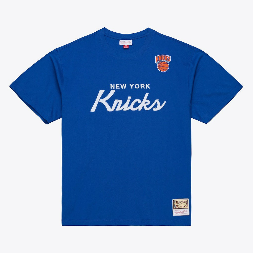 New York Knicks Head Coach T-Shirt Blue | Mitchell & Ness outlet