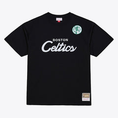 Boston Celtics Head Coach T-Shirt Black | Mitchell & Ness discount