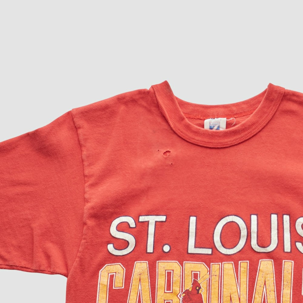 St. Louis Cardinals Logo 7 90s T-shirt - Red - Vintage - Fanatics Sale