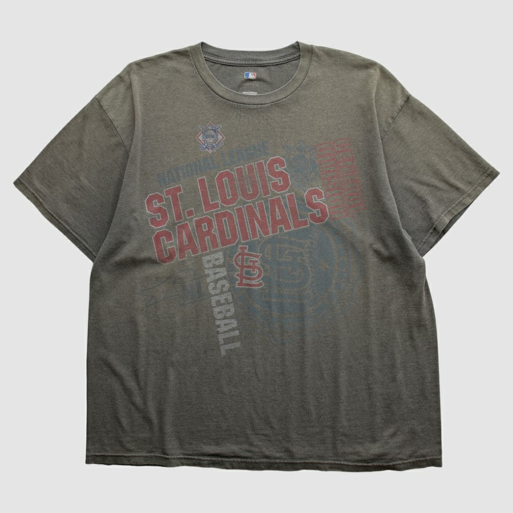 St. Louis Cardinals Genuine Merchandise 2010s T-shirt - Gray - 2XVintage - Fanatics on Sale