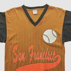 San Francisco Giants College Ware 90s T-shirt - Orange - Vintage - Fanatics Lifestyle