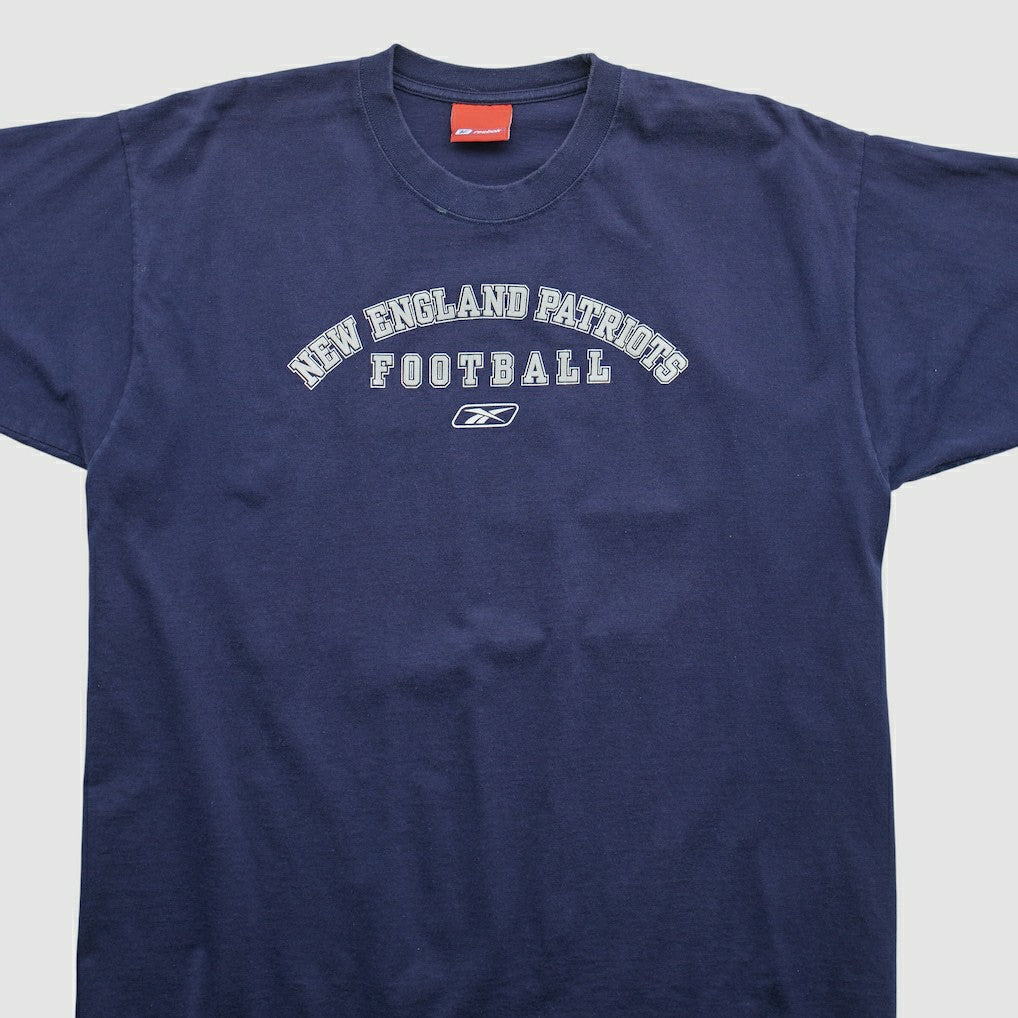 Fanatics New England Patriots Reebok 2000s T-shirt Navy Vintage