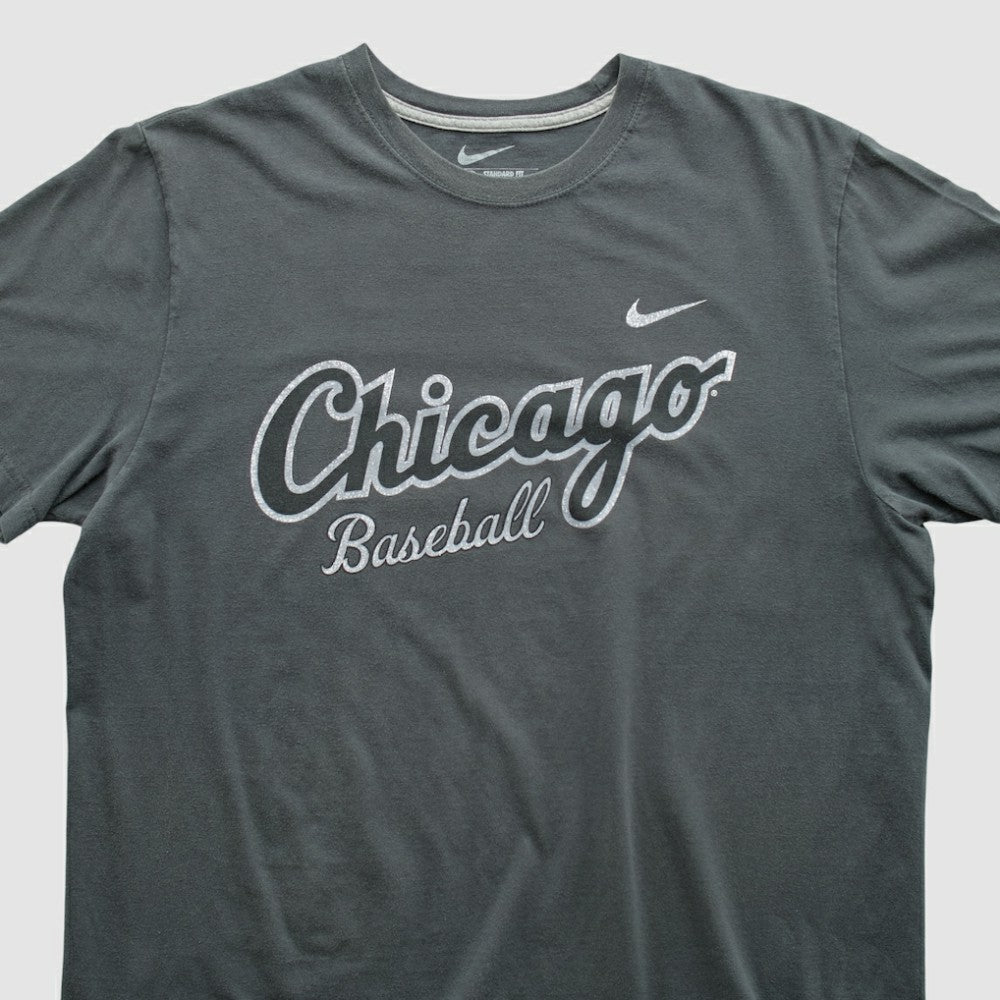 Chicago White Sox Nike 2010s T-shirt - Charcoal - Vintage - Nike Lifestyle