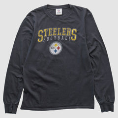 Fanatics Pittsburgh Steelers NFL 2010s Long Sleeve T-shirt Black Vintage