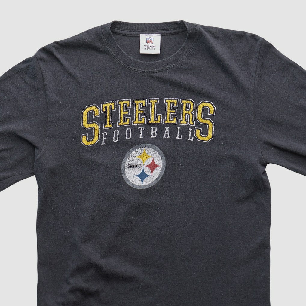 Fanatics Pittsburgh Steelers NFL 2010s Long Sleeve T-shirt Black Vintage