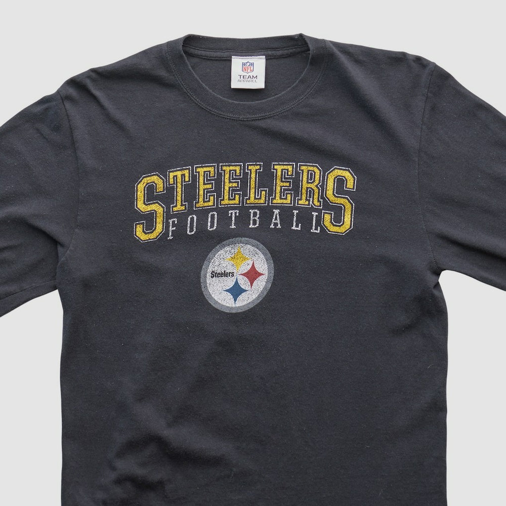 Fanatics Pittsburgh Steelers NFL 2010s Long Sleeve T-shirt Black Vintage