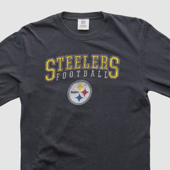 Fanatics Pittsburgh Steelers NFL 2010s Long Sleeve T-shirt Black Vintage